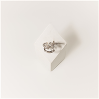 Anello Monaldi Gioielli Donna in Oro bianco Diamante 0.64 Ct MG12 - MG12